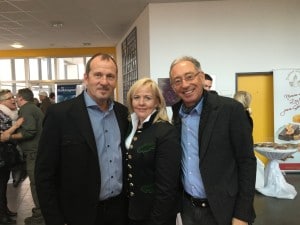 Leo Schriefl, Helene Riegler und Dr. Spreizhofer